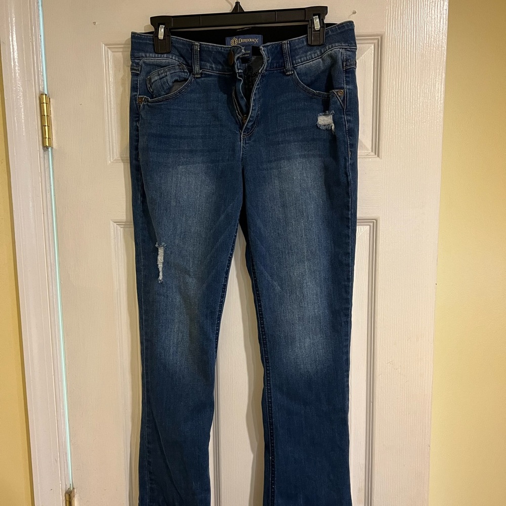 Democracy blue jeans